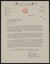 Thumbnail of Letter from U. S. Grant, 3rd, National Council for Historic Sites...