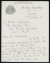 Thumbnail of Letter from Polly Thomson, Denver, CO to George L. Wheelock, The ...