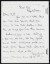 Thumbnail of Letter from Laurence Hutton, Nor' Eas' to Edwin Townsend Evans re...