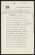 Thumbnail of Draft of letter from Helen Keller to John F. Wilson providing her...