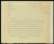 Thumbnail of Letter from Helen Keller to Dr. R. Menzel, Director, The Israel F...