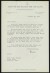 Thumbnail of Letter from Milton T. Stauffer, General Secretary, John Milton So...