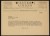 Thumbnail of Telegram from Helen Keller, NYC to Takeo Iwahashi, Osaka, Japan w...