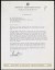 Thumbnail of Letter from George R. Means, Secretary, Rotary International, Eva...