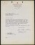 Thumbnail of Letter from Elizabeth S. Corbin, Field Director, The American Red...