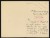 Thumbnail of Letter from M. W. Stanes, Tunbridge Wells, England asking for tic...