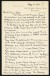Thumbnail of Letter of admiration from Amelia J. Hunt, Leicester, England to H...