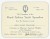 Thumbnail of Membership card from The Committee of the Royal Sydney Yacht Squa...
