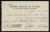 Thumbnail of Receipt for a donation to the Lighthouse for the Blind, Calcutta,...