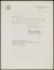 Thumbnail of Letter from Melquiades Ibanez, Cultural Affairs Officer, Embassy ...
