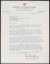 Thumbnail of Letter from Gian Paolo Lang, President, Rotary International, Liv...