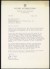Thumbnail of Letter from Marlin K. Tabb, Convention Manager, Rotary Internatio...