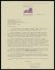 Thumbnail of Letter from Mary L. Peck, Library Chairman, Mark Twain Memorial, ...