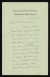 Thumbnail of Letter from John H. Finley to Helen Keller about sharing her lett...