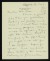 Thumbnail of Letter from Martha Finley to Helen Keller after hearing her speak...