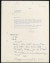 Thumbnail of Letter from Sophie Tucker to Helen Keller, NYC with handwritten a...