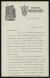 Thumbnail of Letter from Helen Keller recounting her travels in Wisconsin and ...