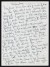 Thumbnail of Letter from Mildred Keller telling Winifred Corbally about her he...