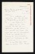 Thumbnail of Letter concerning a question about Helen Keller's supposed abilit...