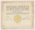 Thumbnail of Certificate, election of Helen Keller as member of the National I...