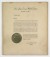 Thumbnail of Annie Jump Cannon Medal Citation given to Helen Keller December 1...