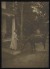 Thumbnail of Photographic print of Helen Keller standing next to a horse infro...
