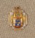 Thumbnail of Pin from Peru in gold and enamel with coat of arms and two eagles...