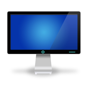A computer monitor