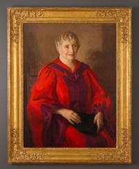 oil portrait of Helen Keller