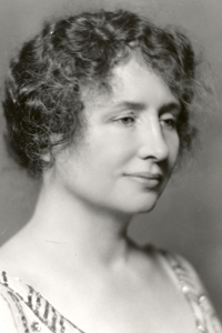 portrait of Helen Keller