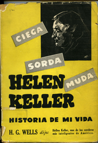 cover of The Story of My Life, Helen Keller's autobiography, translated into Spanish