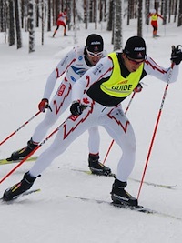 Blind Skiers