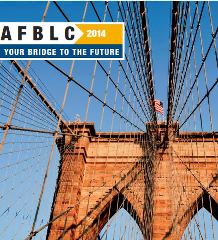 A photo of the Brooklyn Bridge AFBLC 2014: Your Bridge to the Future