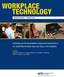 Workplace Technology Research Report cover. 