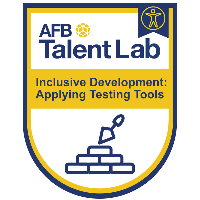 Inclusive Development Fundamental Skills badge