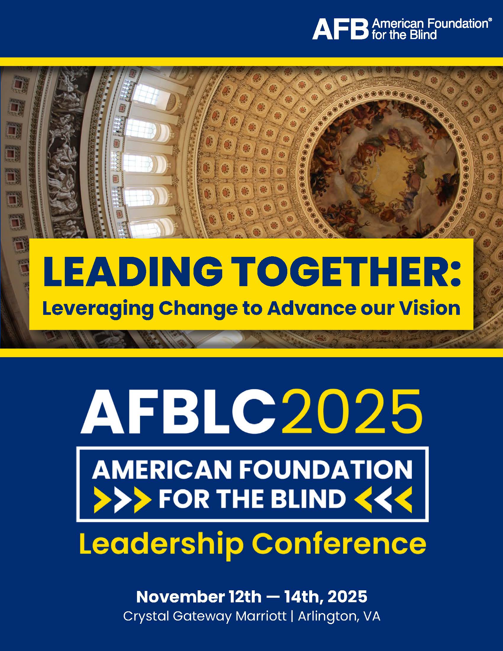 2025 AFBLC Sponsor Menu Cover