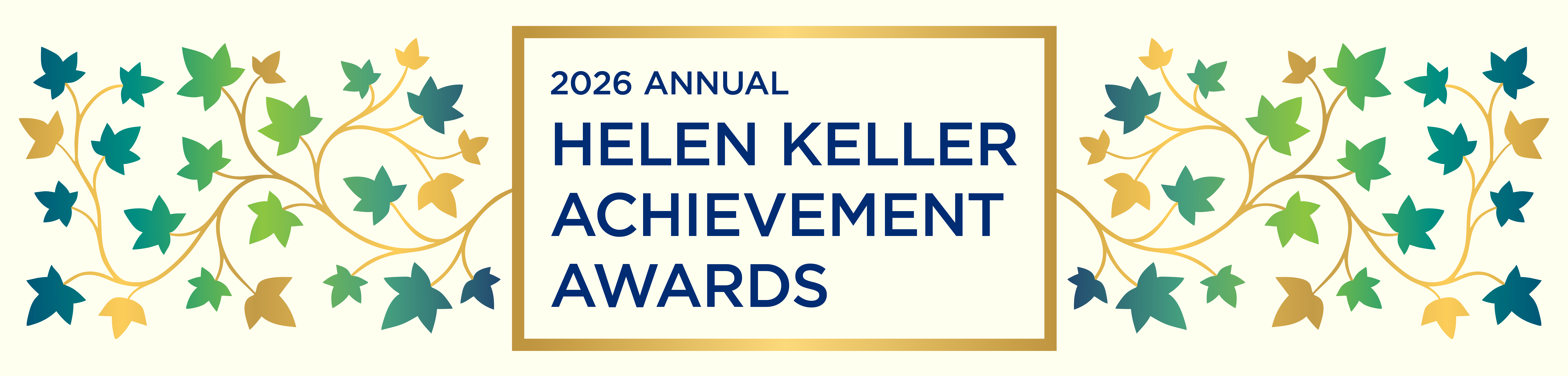 2026 Annual Helen Keller Achievement Awards Logo