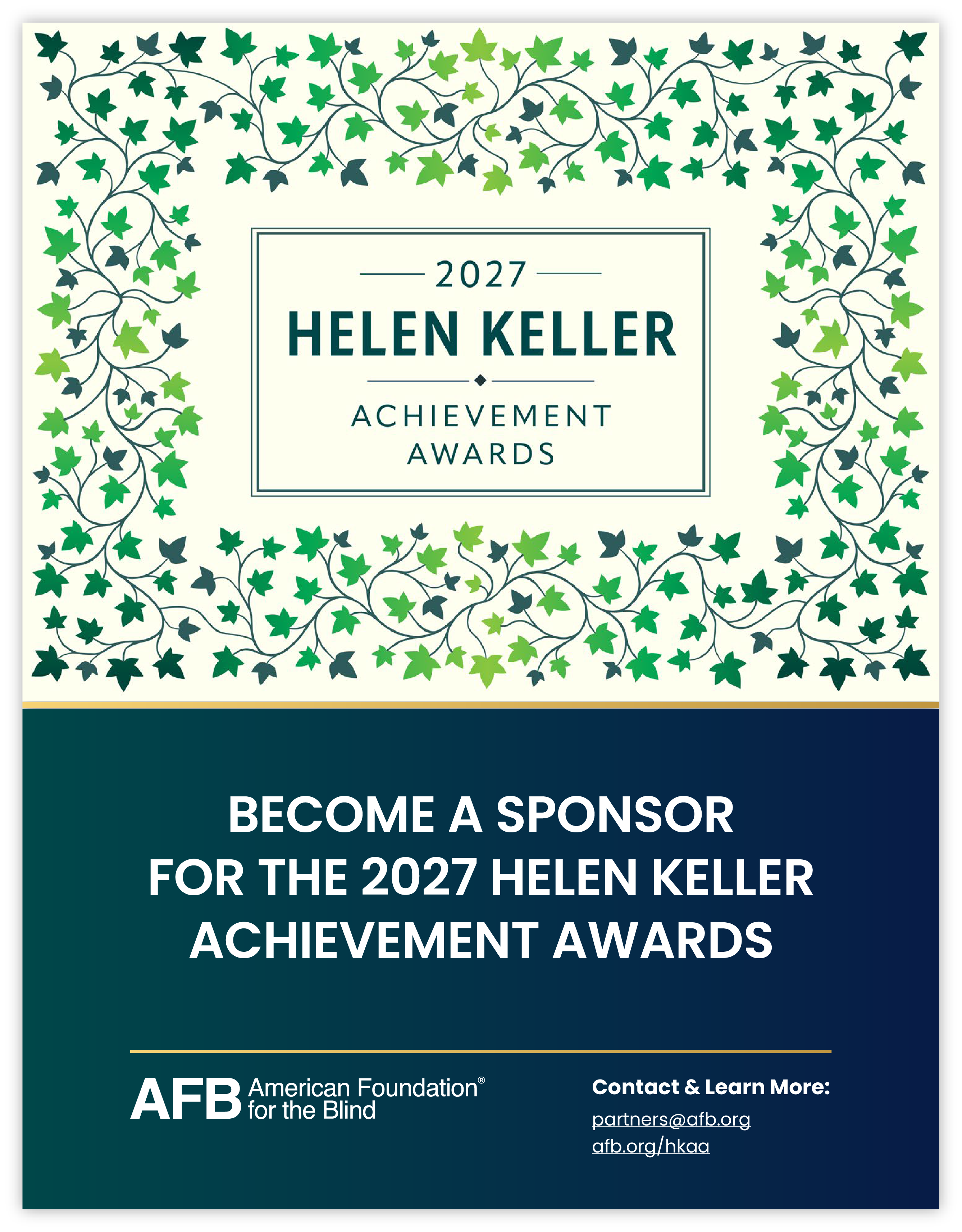 2027 HKAA Sponsor Menu Cover