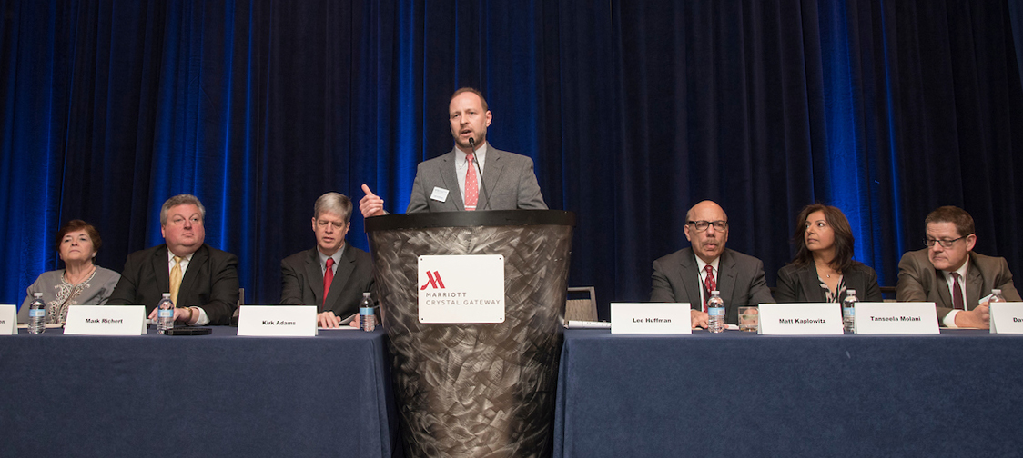 From left to right: Bernadette Kappen, Mark Richert, Kirk Adams, Lee Huffman, Matt Kaplowitz, Tanseela Molani, and David Jeppson