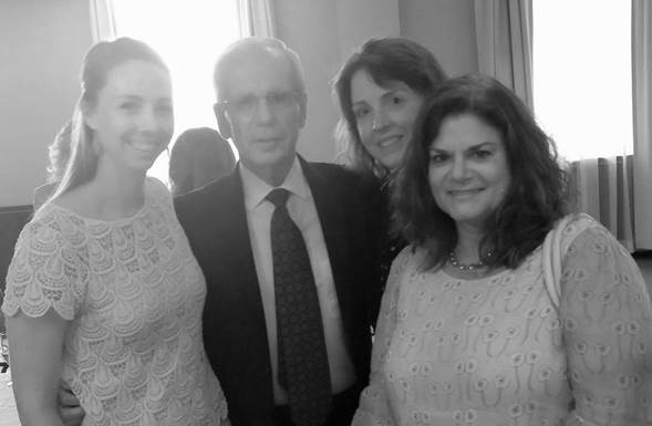 Left to Right: Hilary Travers, Tony Coelho, Rebecca Sheffield, and Ann Pilewskie