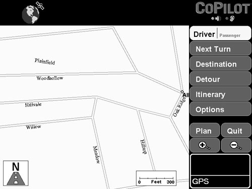 CoPilot interface
