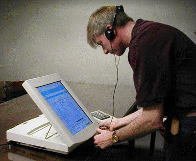 Voting with the Accu-Vote TS