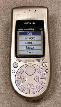 Photo of the Nokia 3650.