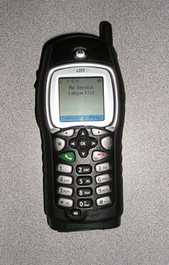 Photo of the Motorola i355.