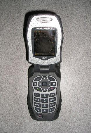 Photo of the Motorola i580.