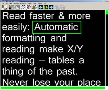 Photo of Redit Scholar in Camera Mode with text from a book on the screen