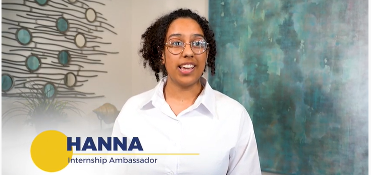 Hanna, AFB Talent Lab Intern Ambassador